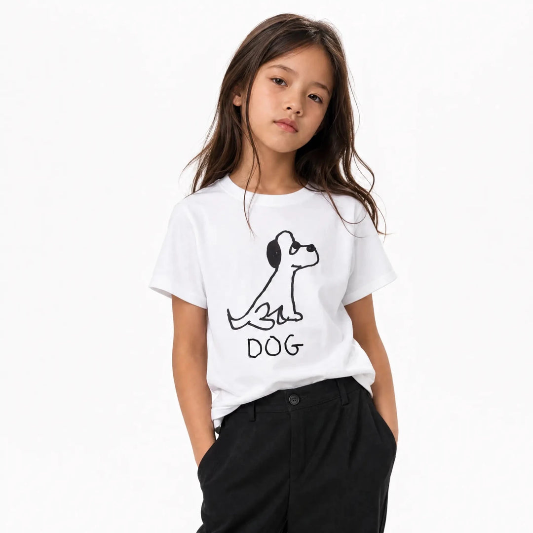 Dog - Kids Tee - LoFi Animal Shirts