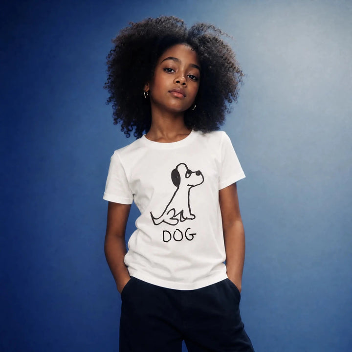 Dog - Kids Tee - LoFi Animal Shirts