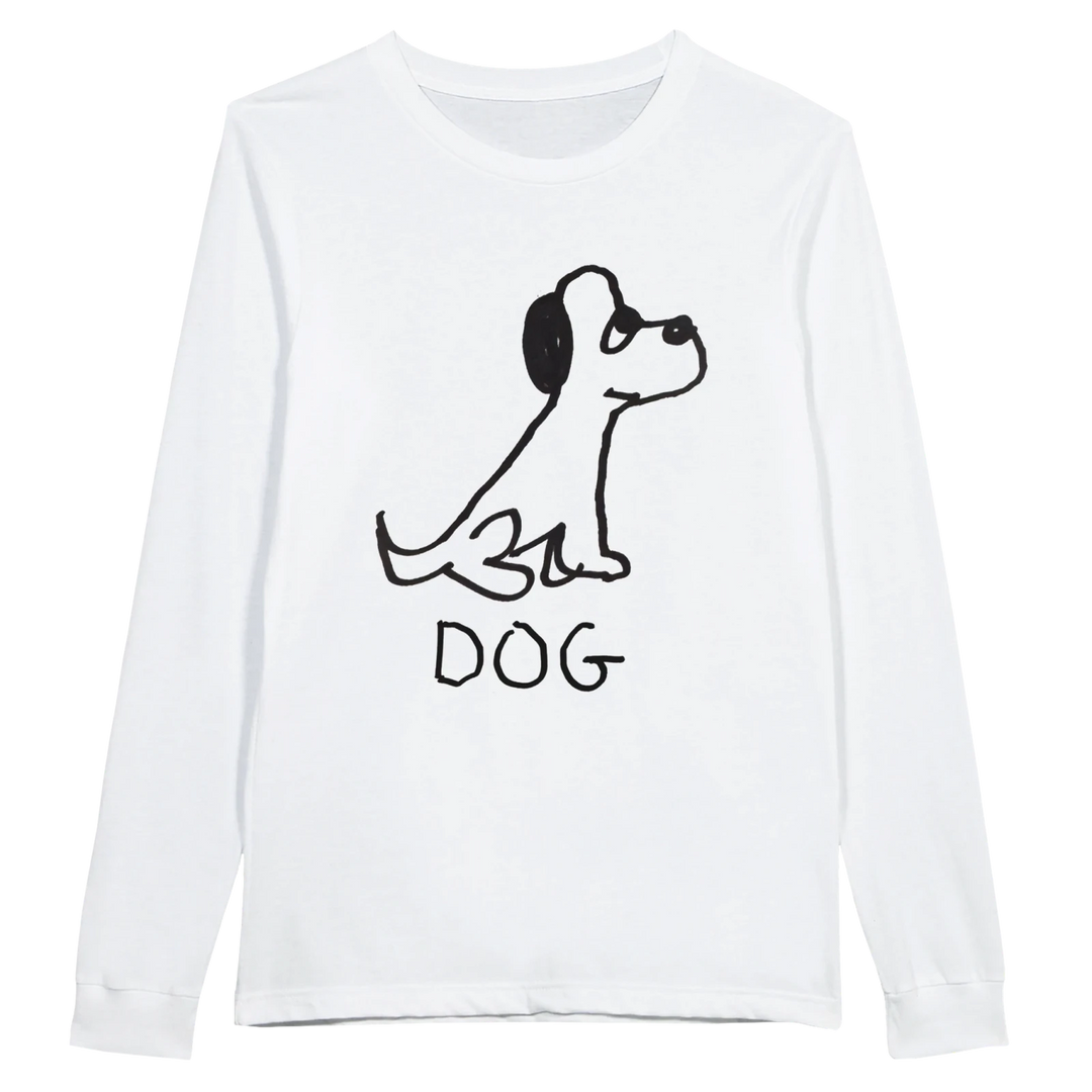 Dog - Long Sleeve Tee - LoFi Animal Shirts