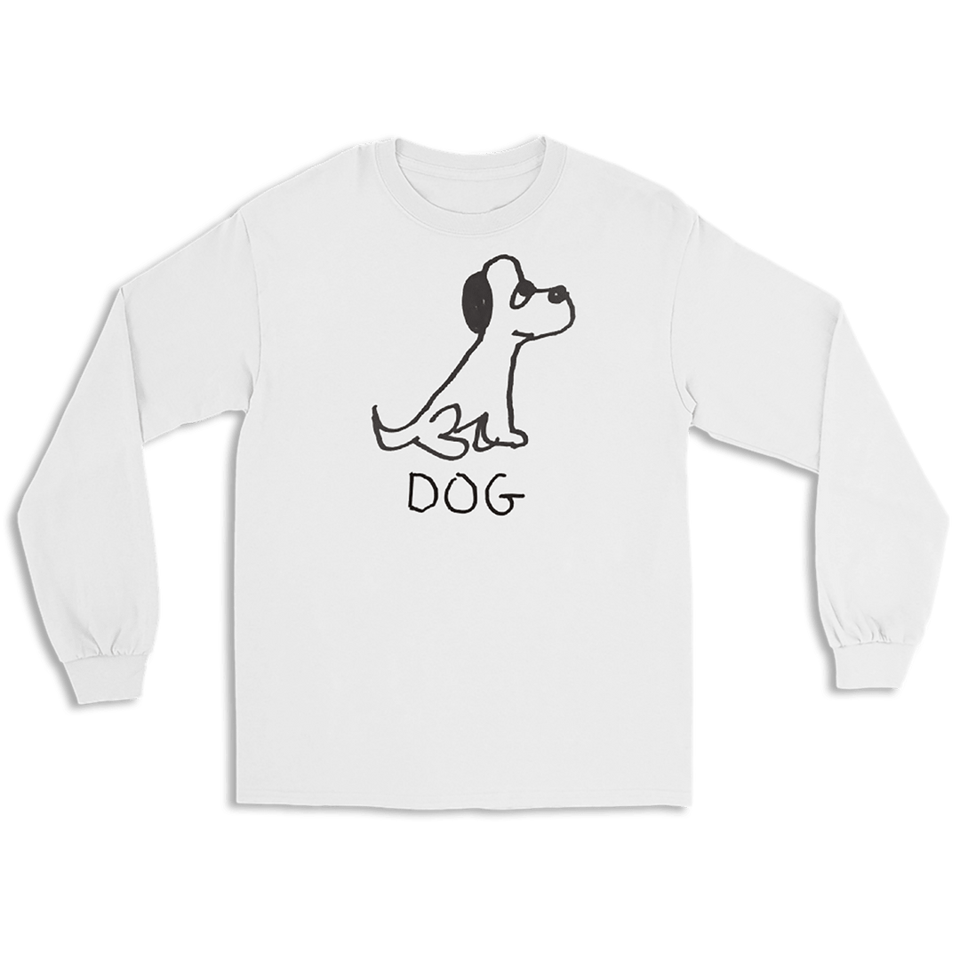 Dog - Long Sleeve Tee - LoFi Animal Shirts
