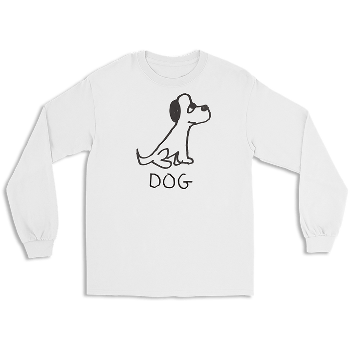 Dog - Long Sleeve Tee - LoFi Animal Shirts