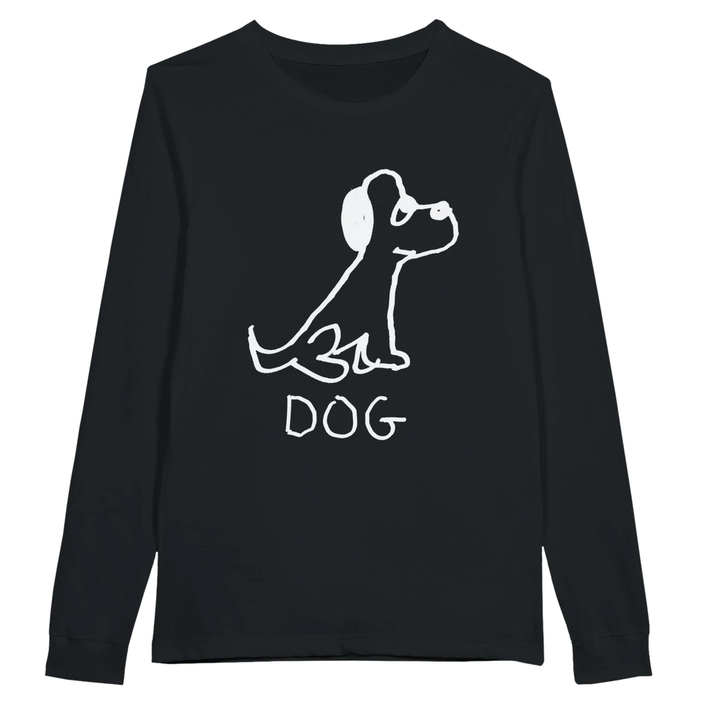 Dog - Long Sleeve Tee - LoFi Animal Shirts