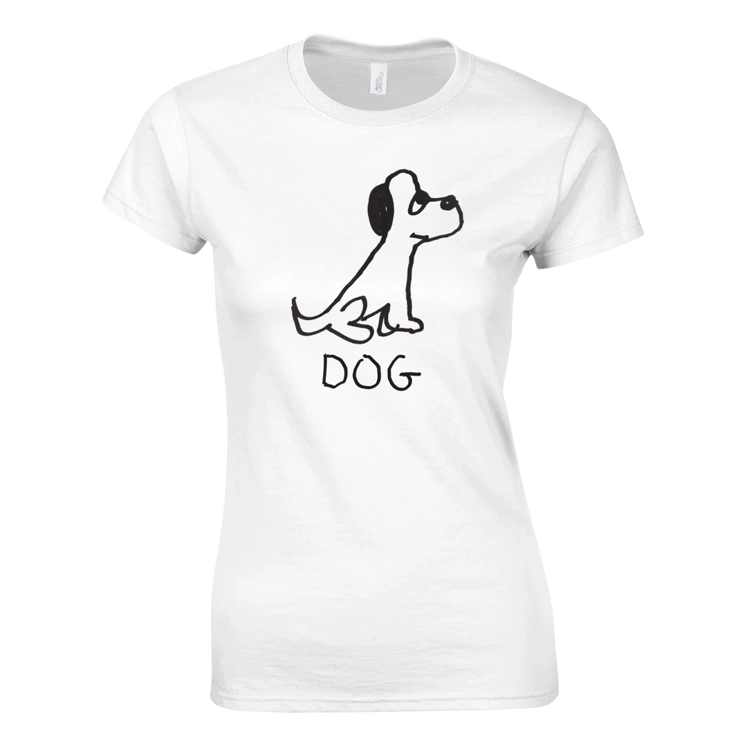 Dog - Women's Fitted Tee - LoFi Animal Shirts