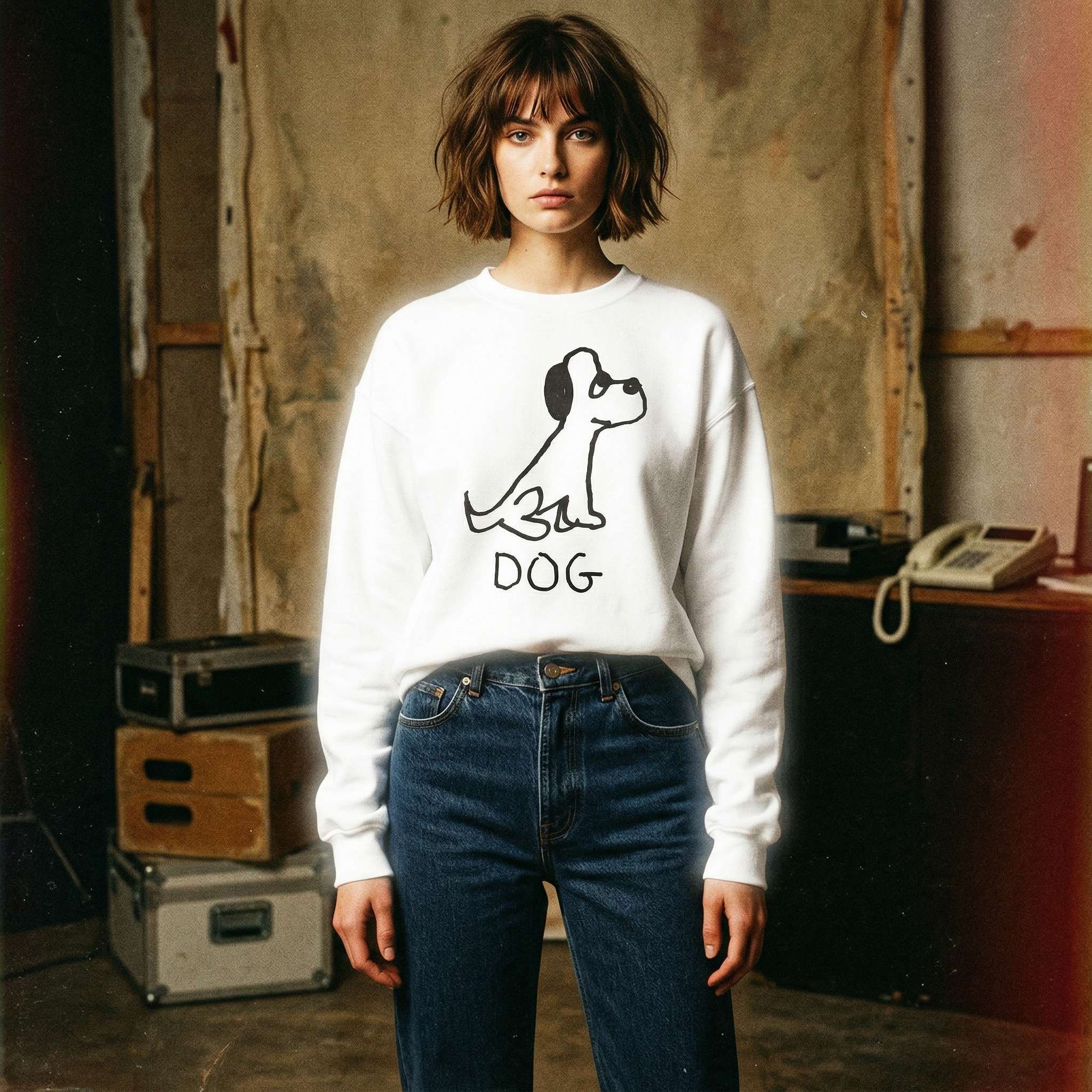 Dog - Unisex Crewneck Sweatshirt