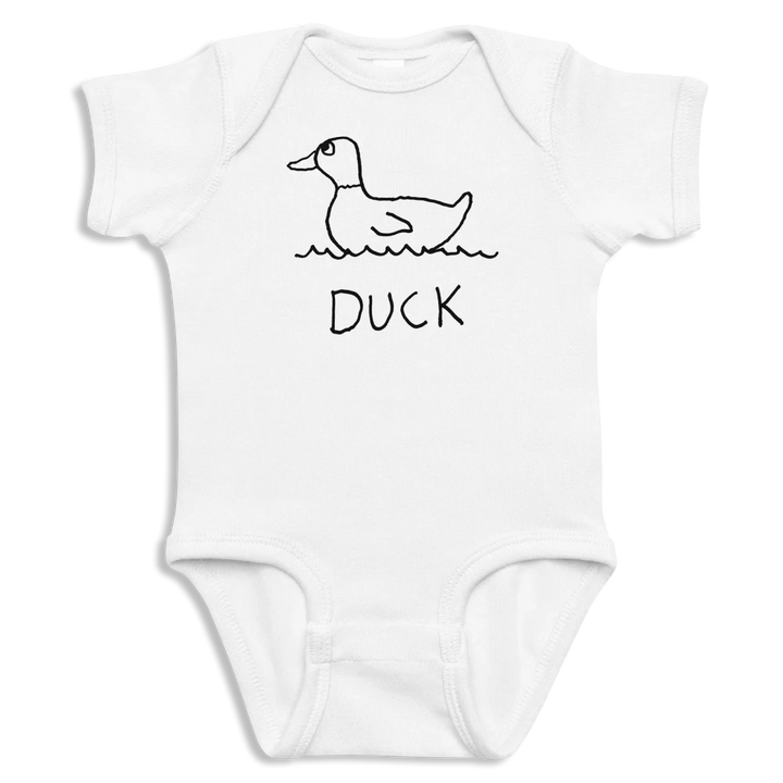 Duck - Baby Onesie - LoFi Animal Shirts