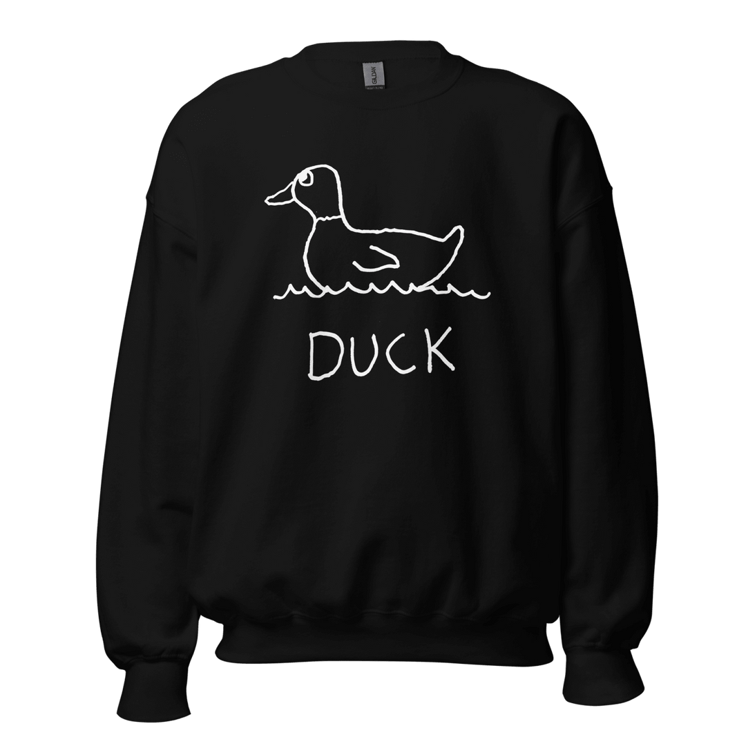 Duck - Crewneck Sweatshirt - LoFi Animal Shirts