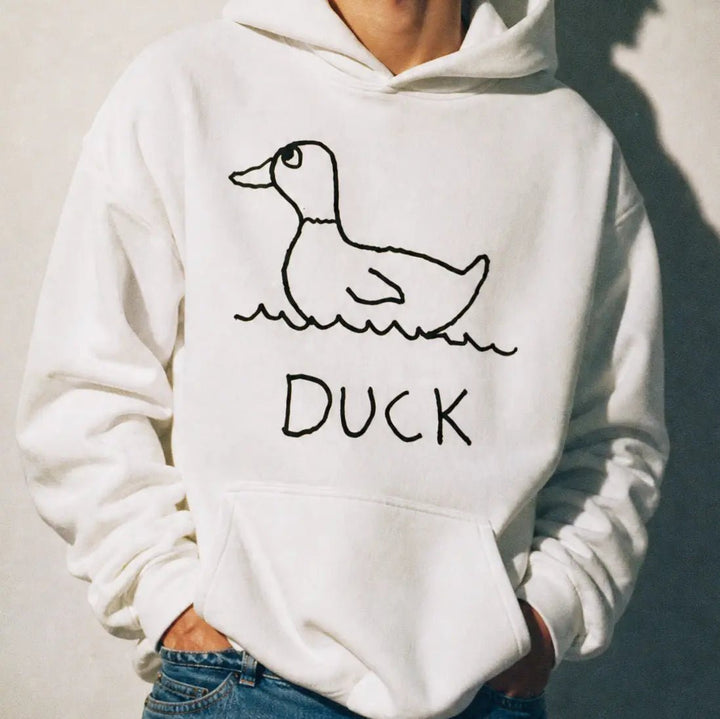 Duck - Hoodie - LoFi Animal Shirts