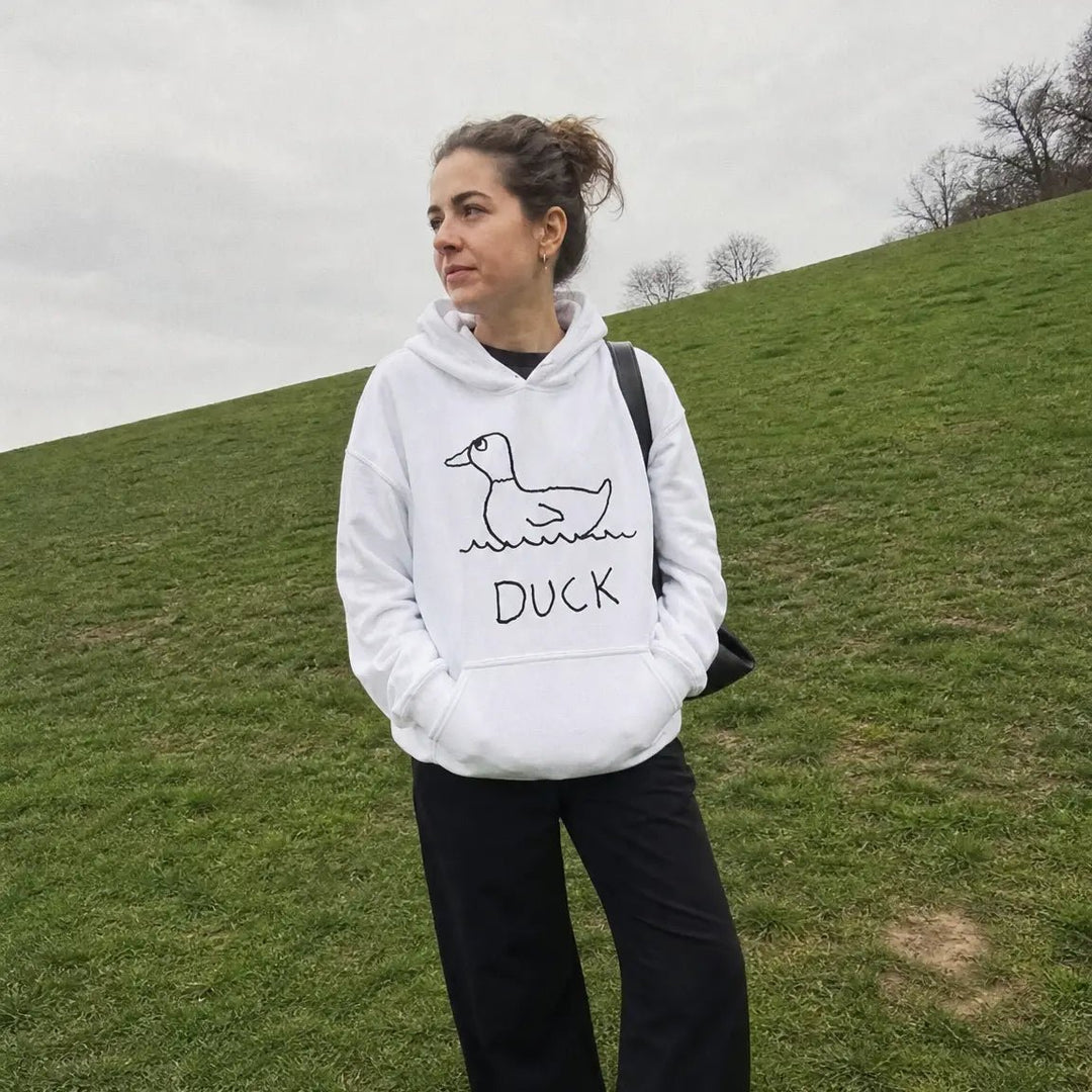 Duck - Hoodie - LoFi Animal Shirts