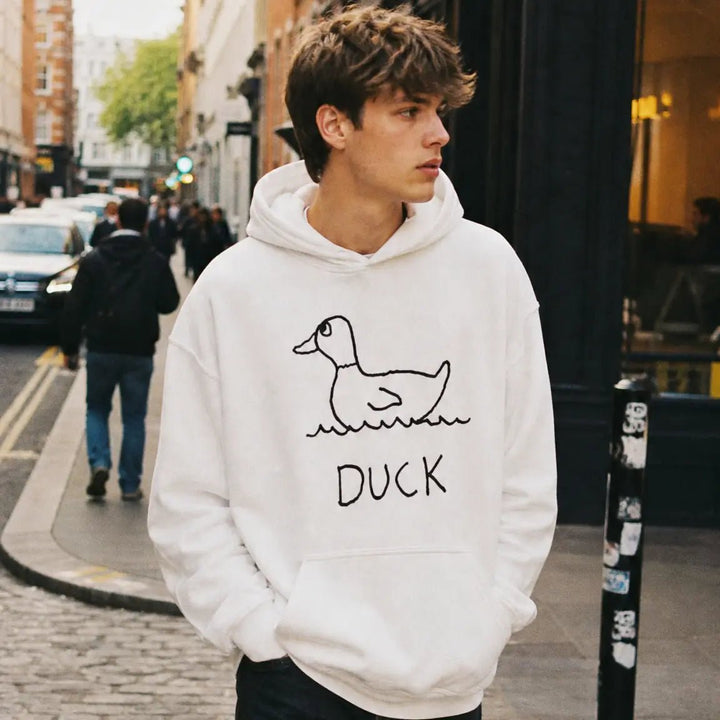 Duck - Hoodie - LoFi Animal Shirts