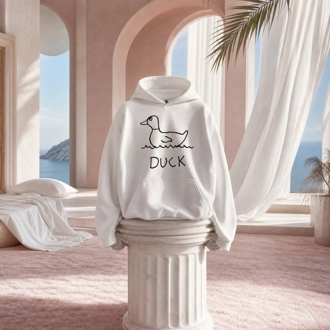Duck - Hoodie - LoFi Animal Shirts