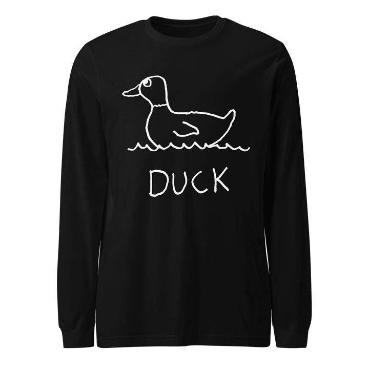 Duck - Long Sleeve Tee - LoFi Animal Shirts