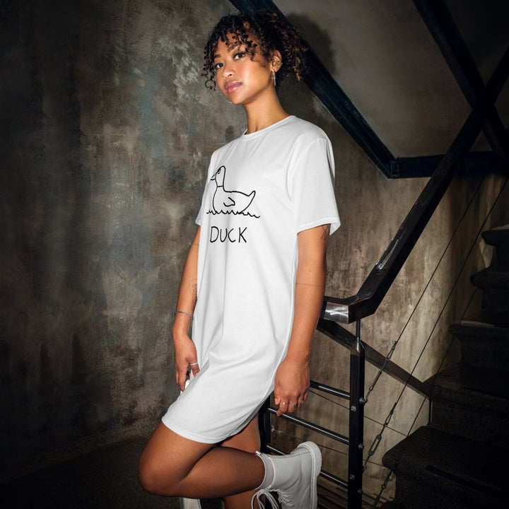 Duck T-shirt dress - LoFi Animal Shirts