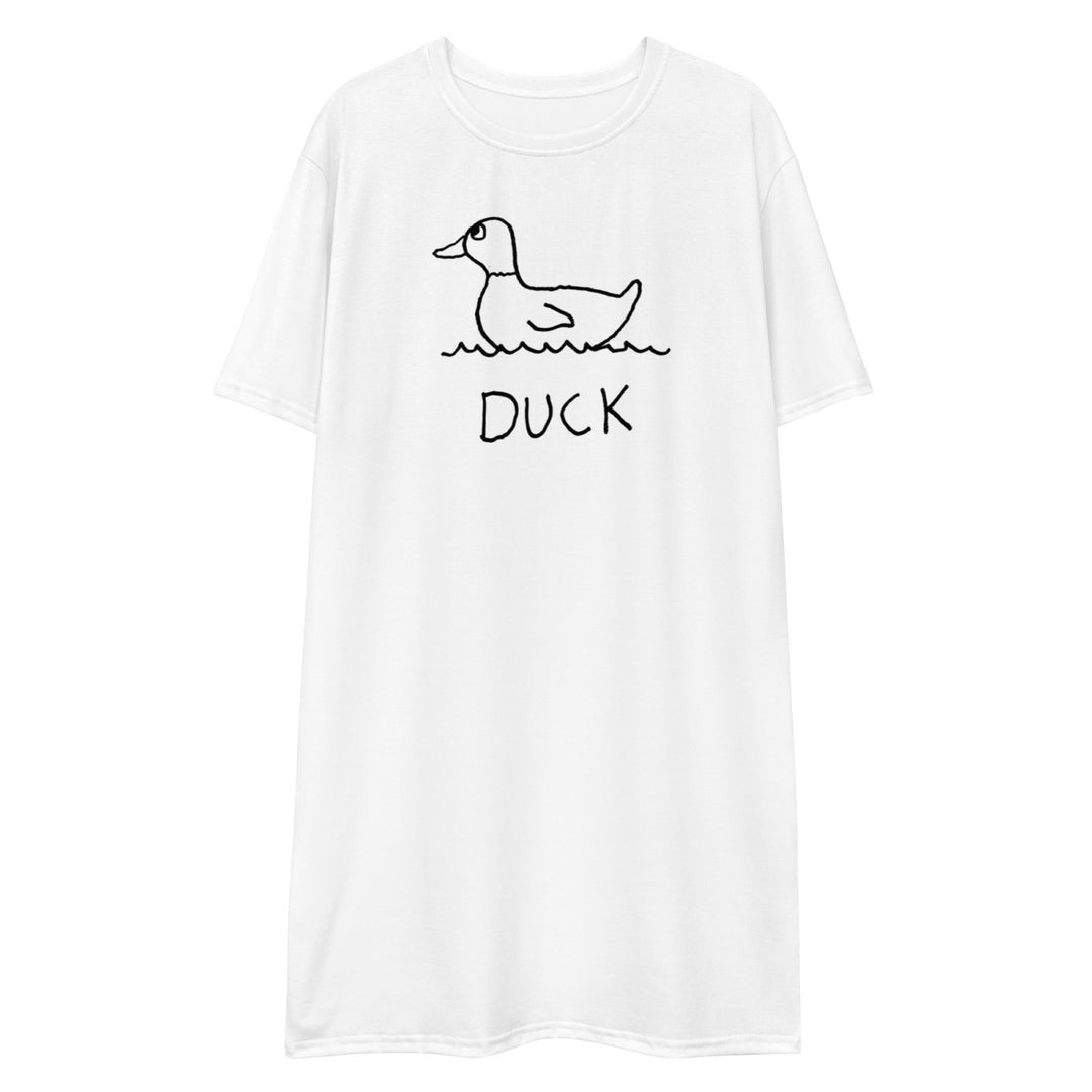 Duck T-shirt dress - LoFi Animal Shirts