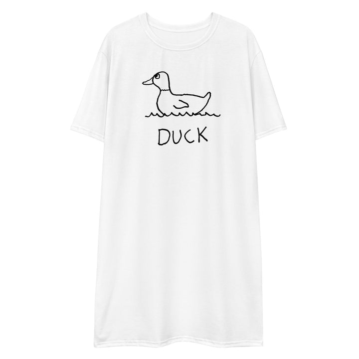 Duck T-shirt dress - LoFi Animal Shirts