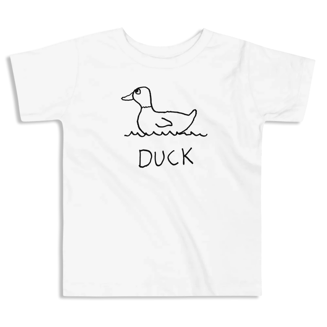 Duck - Toddler Tee - LoFi Animal Shirts