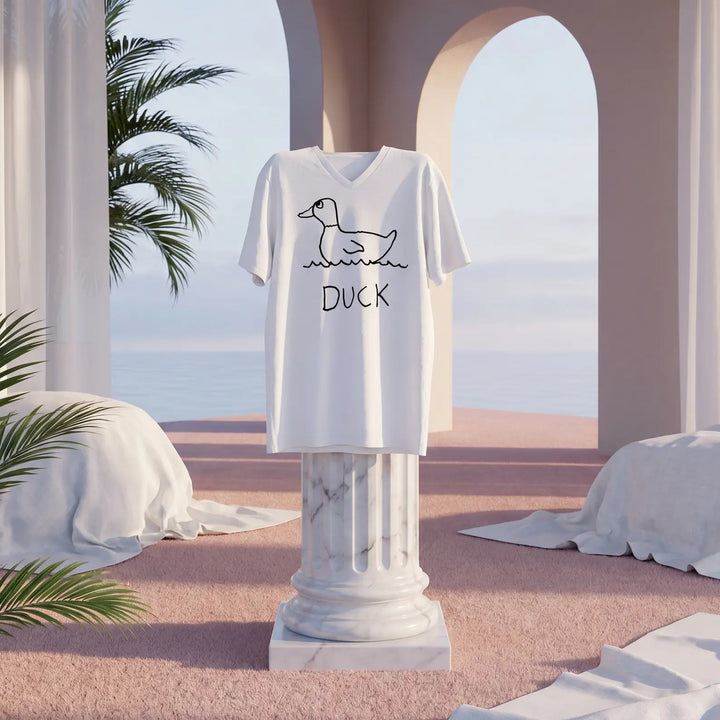 Duck - V - Neck T-Shirt - LoFi Animal Shirts