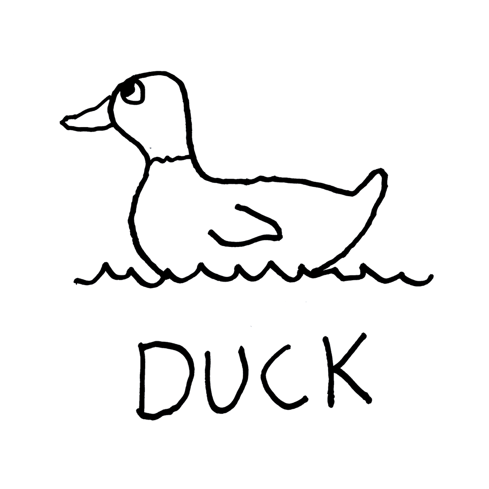 Duck - V - Neck T-Shirt - LoFi Animal Shirts