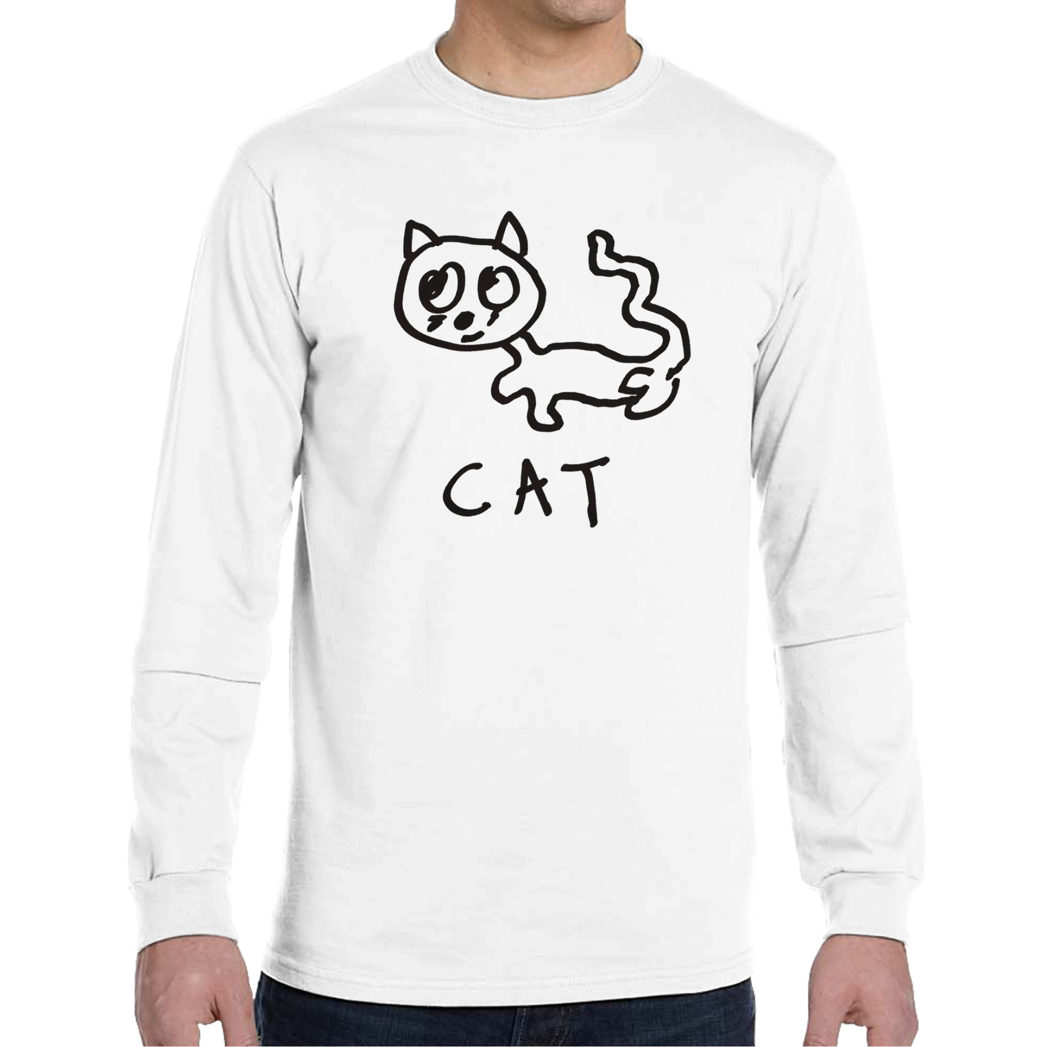 Cat - Long Sleeve Tee