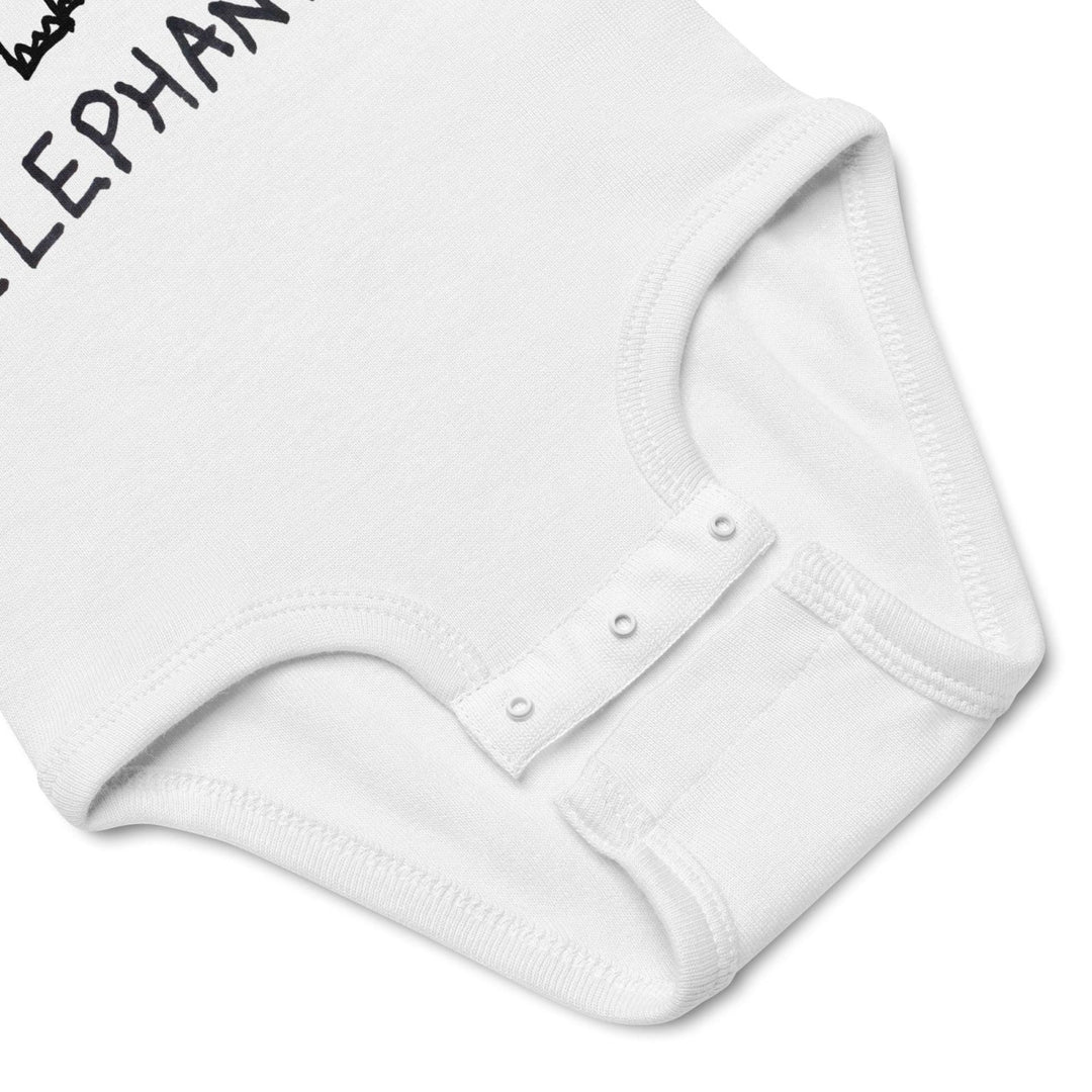 Elephant - Baby Onesie - LoFi Animal Shirts