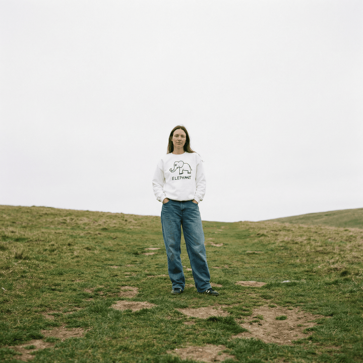 Elephant - Crewneck Sweatshirt - LoFi Animal Shirts