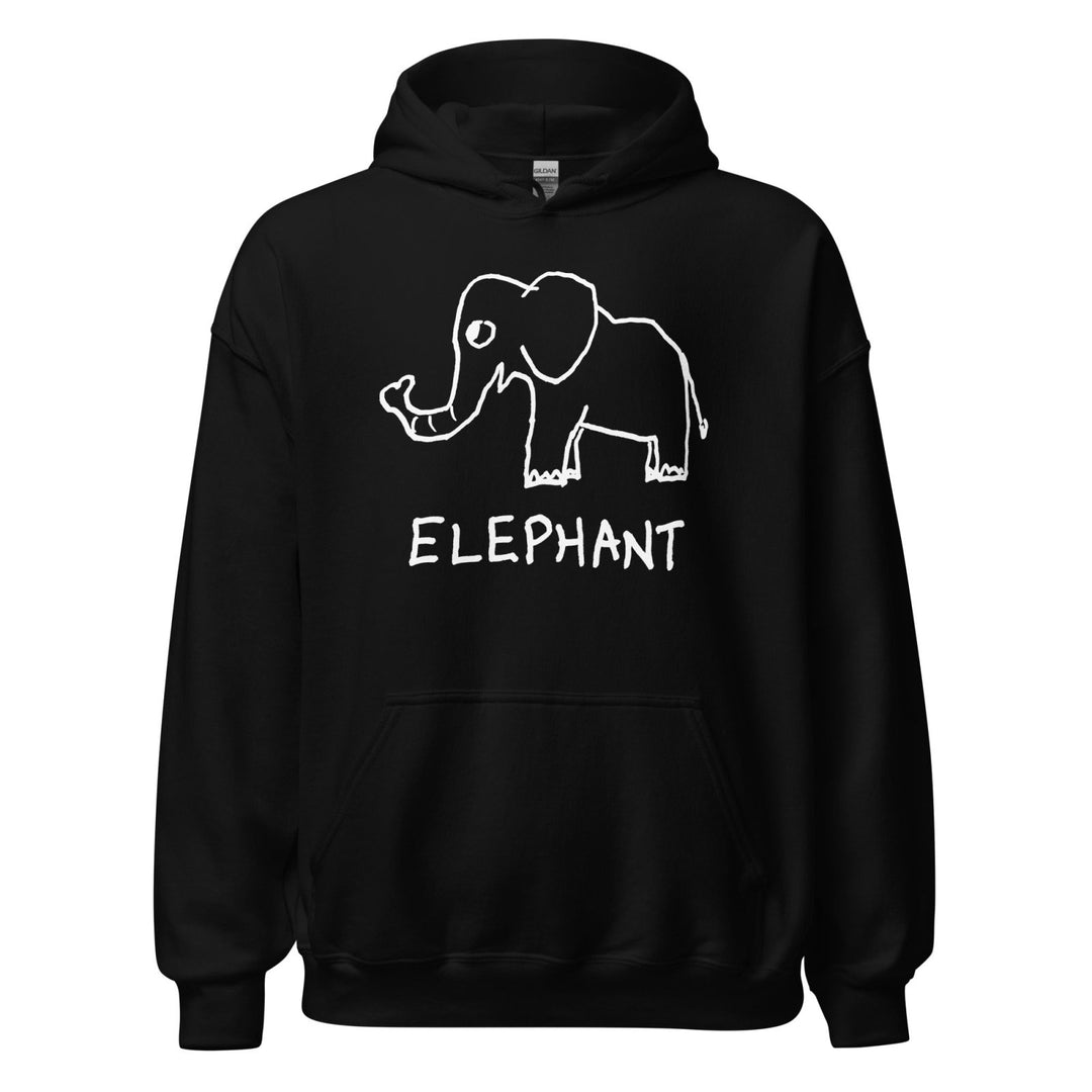 Elephant - Hoodie - LoFi Animal Shirts