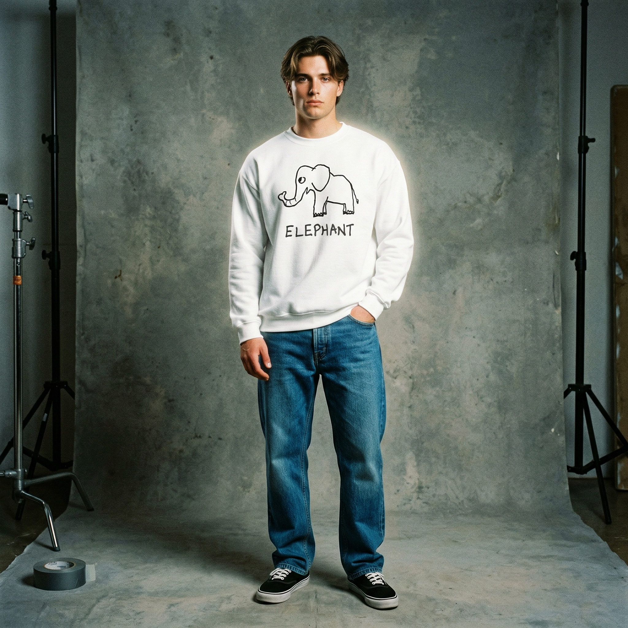 Elephant - Unisex Crewneck Sweatshirt