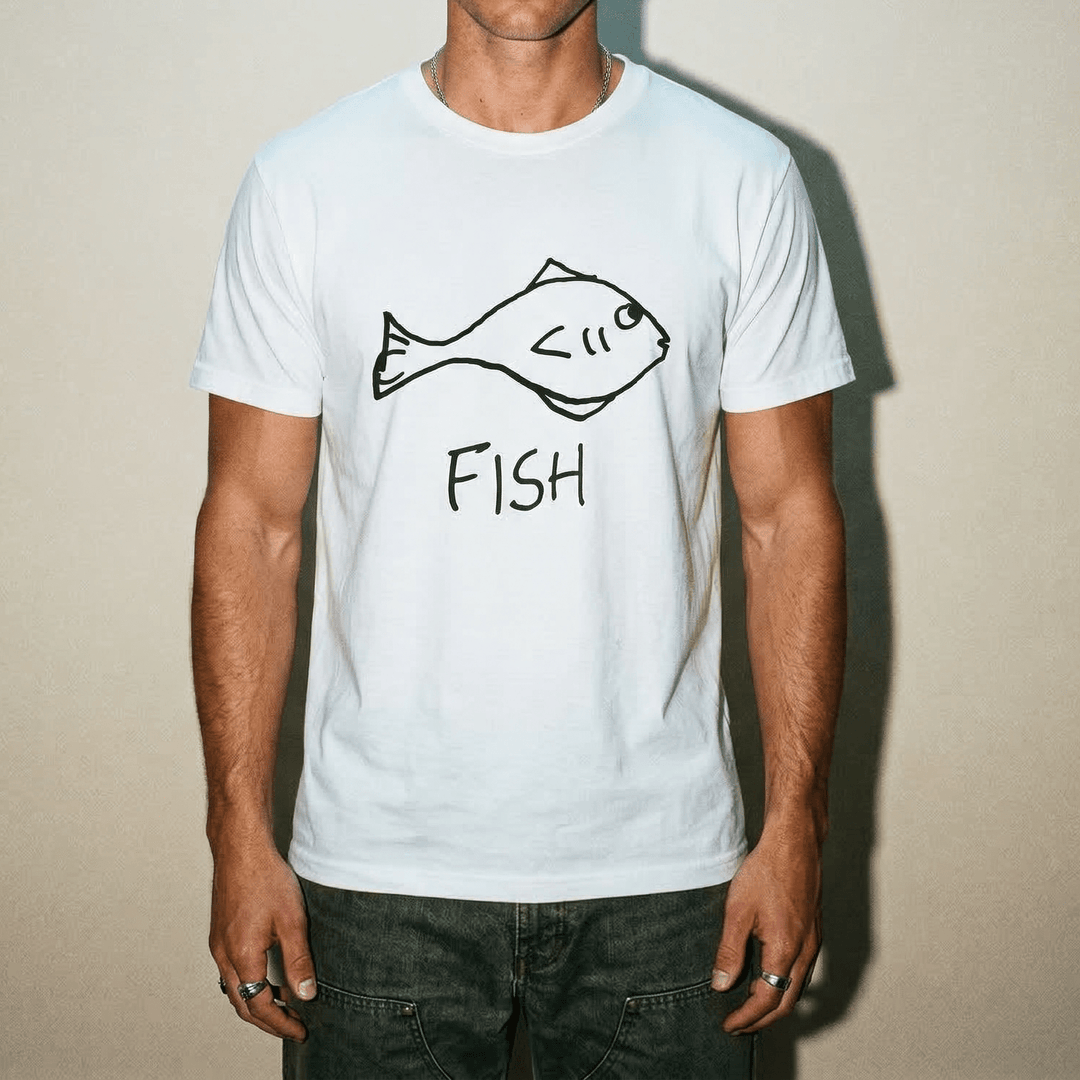 Fish - Classic Tee - LoFi Animal Shirts