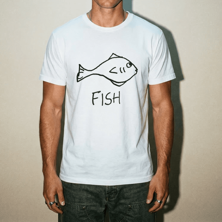 Fish - Classic Tee - LoFi Animal Shirts