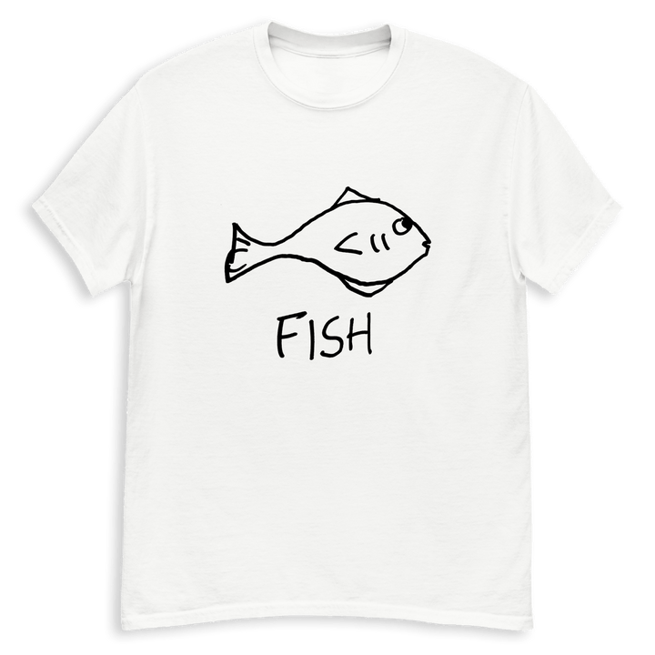Fish - Classic Tee - LoFi Animal Shirts