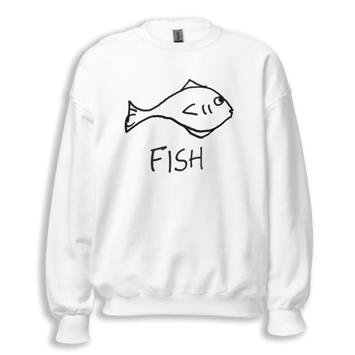 Fish - Crewneck Sweatshirt - LoFi Animal Shirts