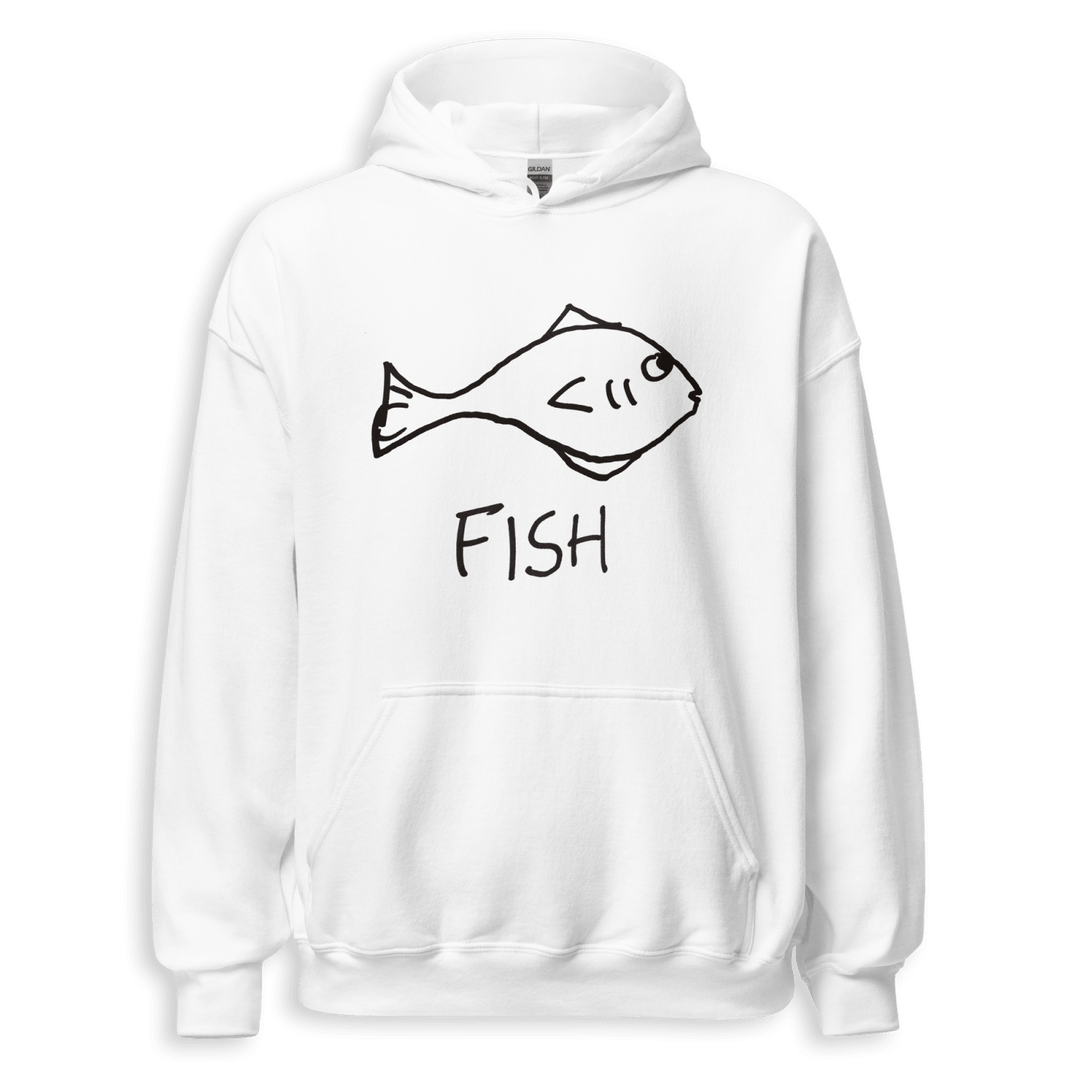 Fish - Hoodie - LoFi Animal Shirts