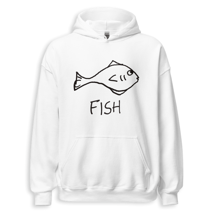 Fish - Hoodie - LoFi Animal Shirts