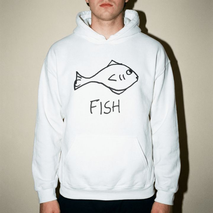 Fish - Hoodie - LoFi Animal Shirts