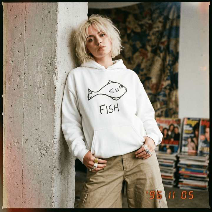 Fish - Hoodie - LoFi Animal Shirts
