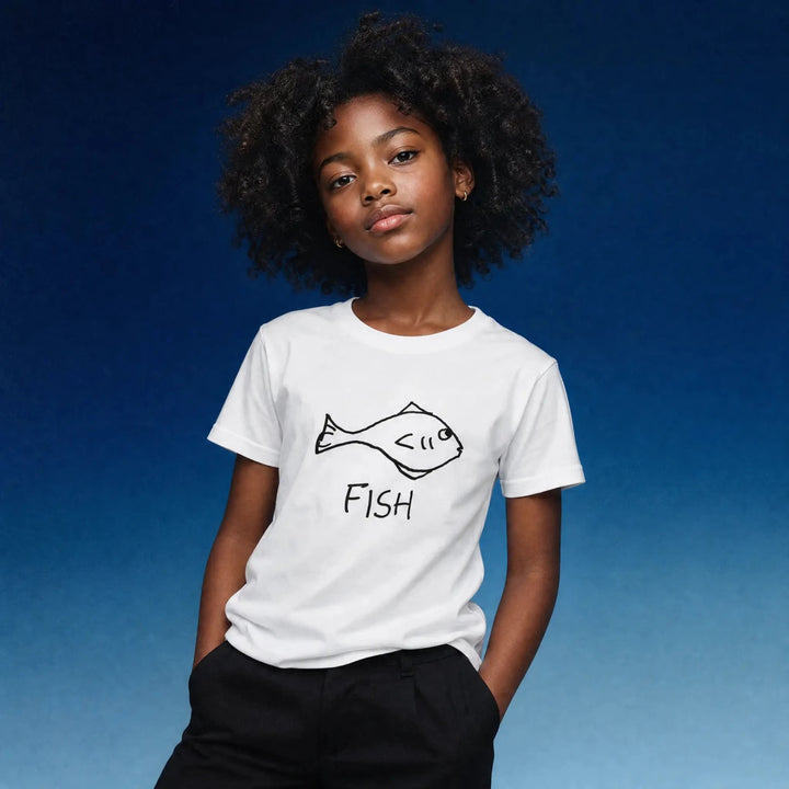 Fish - Kids Tee - LoFi Animal Shirts