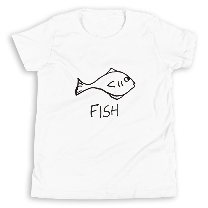Fish - Kids Tee - LoFi Animal Shirts