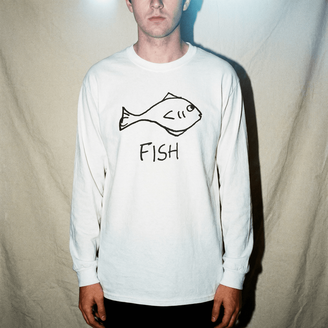 Fish - Long Sleeve Tee - LoFi Animal Shirts
