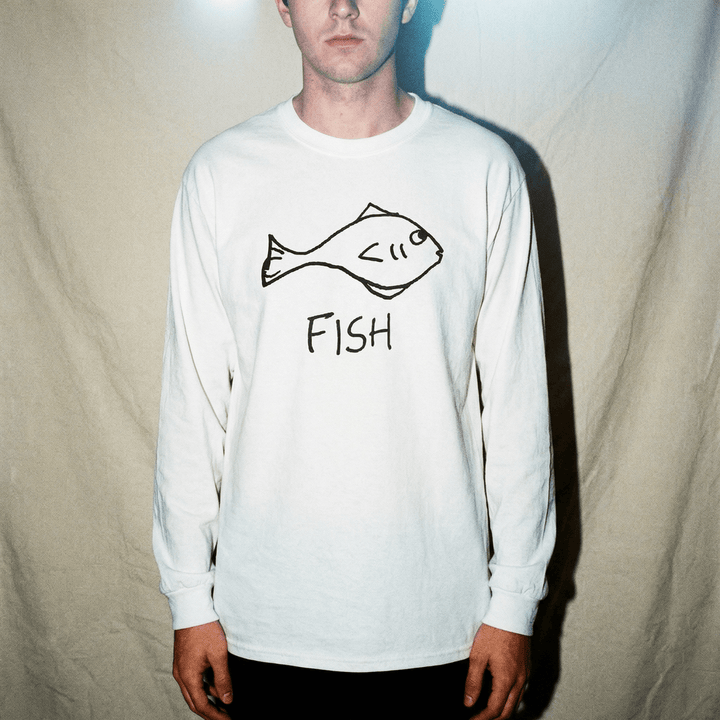 Fish - Long Sleeve Tee - LoFi Animal Shirts
