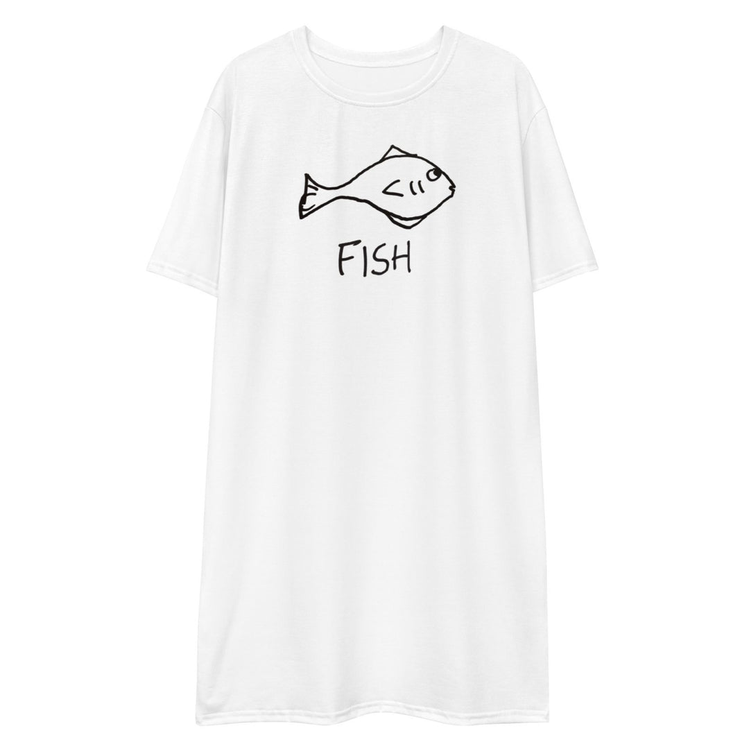 Fish - T-shirt dress - LoFi Animal Shirts