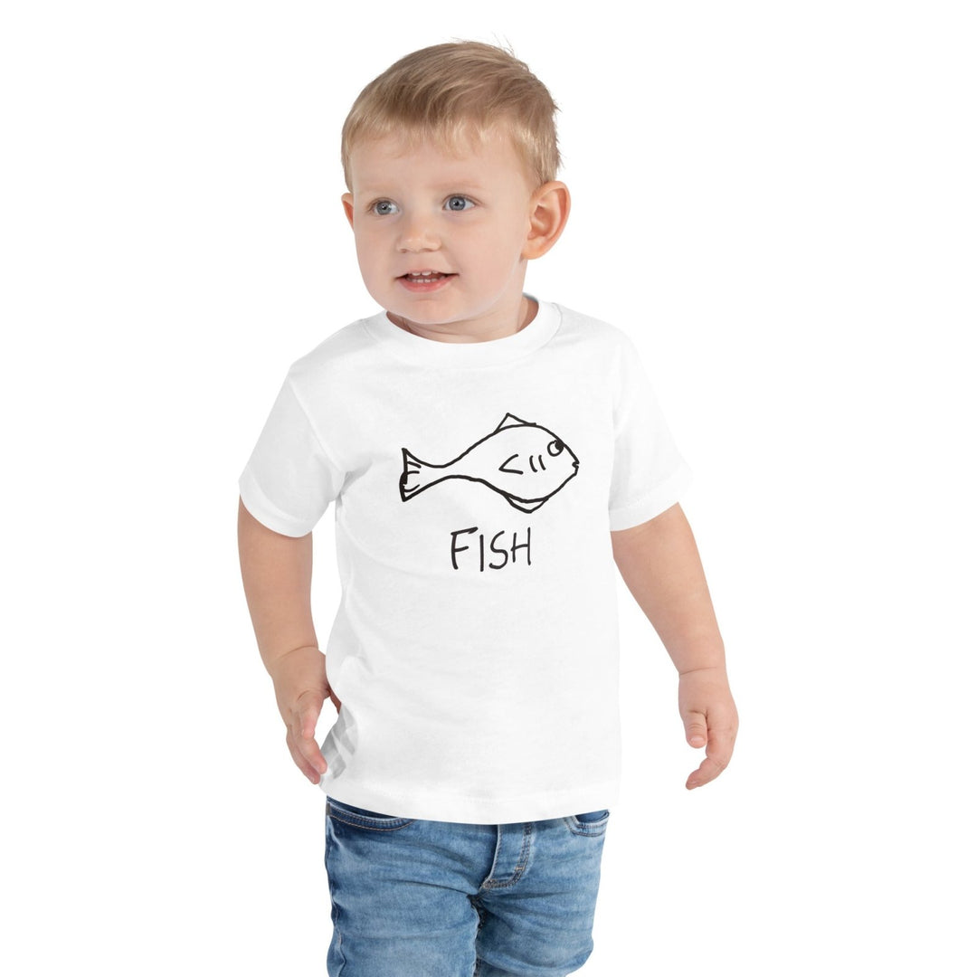 Fish - Toddler Tee - LoFi Animal Shirts