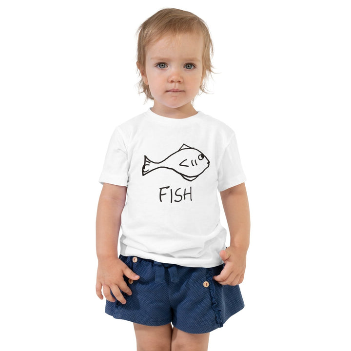 Fish - Toddler Tee - LoFi Animal Shirts