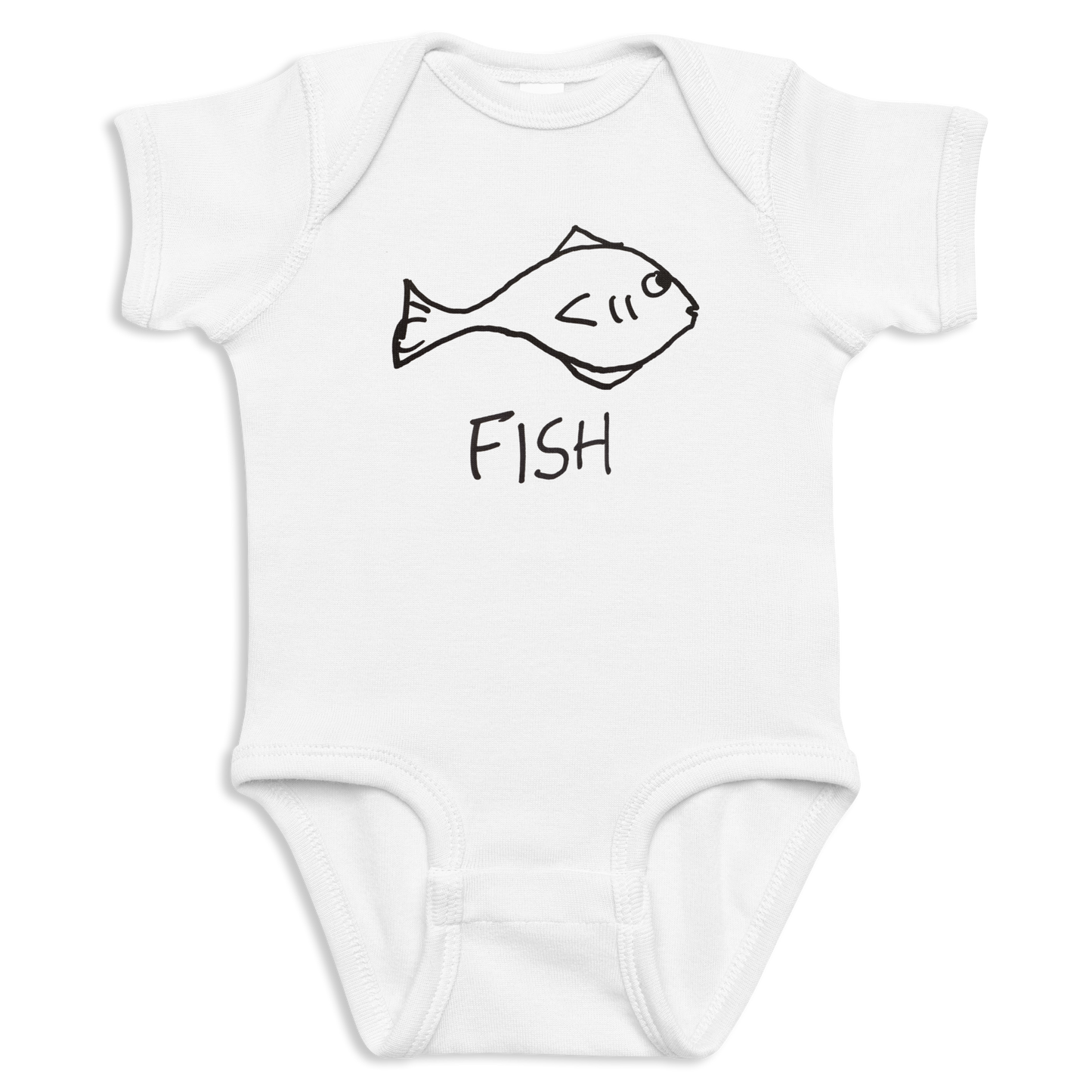 Fish - Baby Onesie