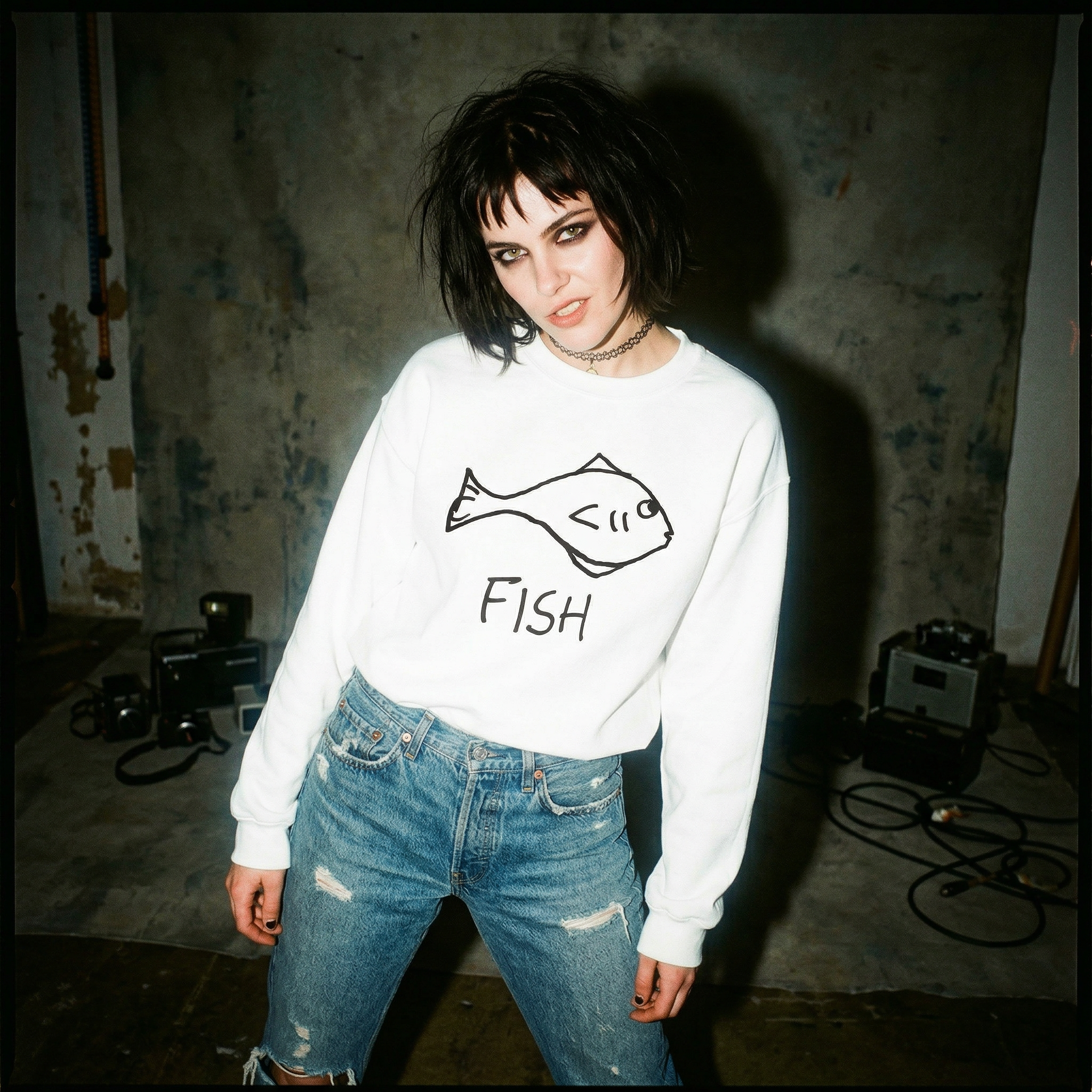 Fish - Unisex Crewneck Sweatshirt