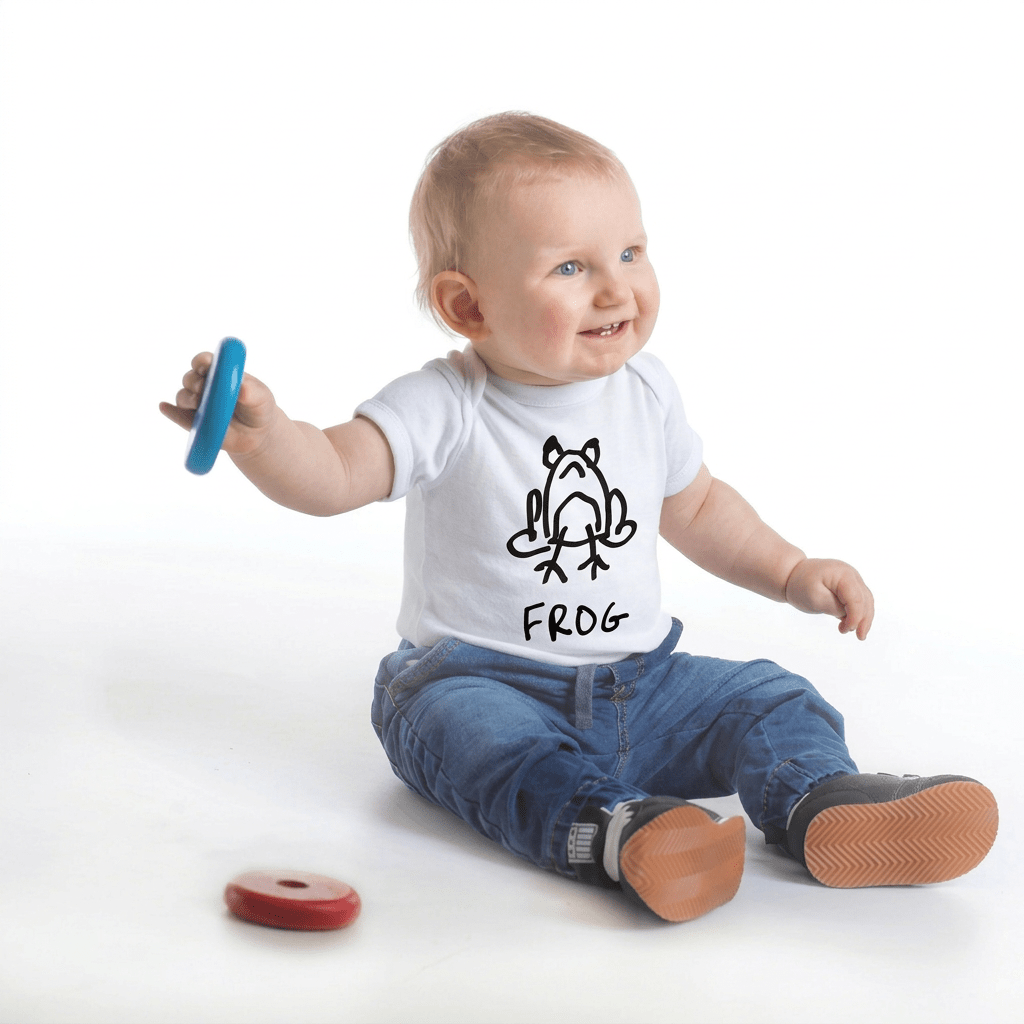 Frog - Baby Onesie - LoFi Animal Shirts