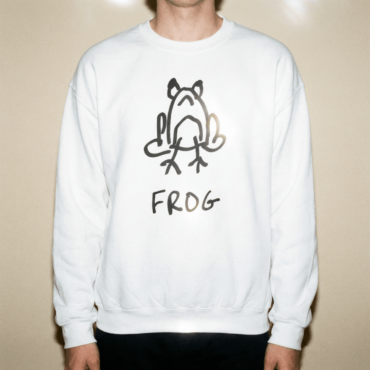 Frog - Crewneck Sweatshirt - LoFi Animal Shirts