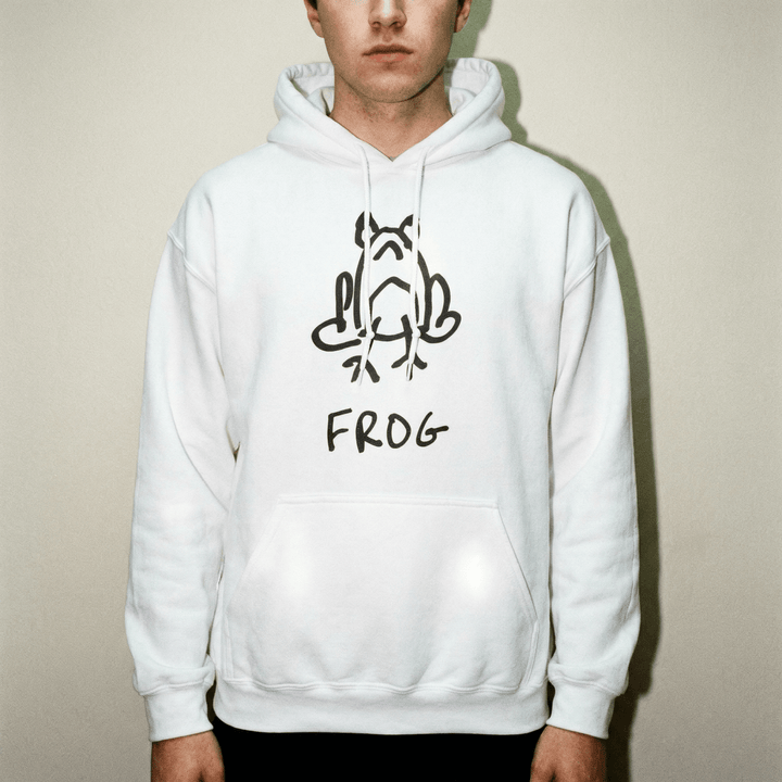 Frog - Hoodie - LoFi Animal Shirts
