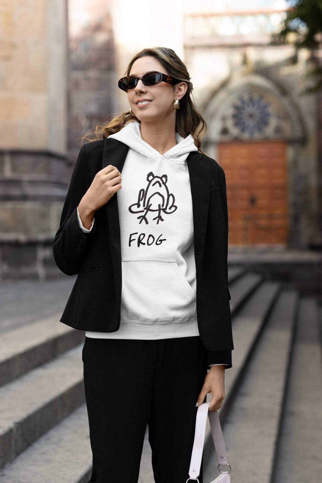 Frog - Hoodie - LoFi Animal Shirts