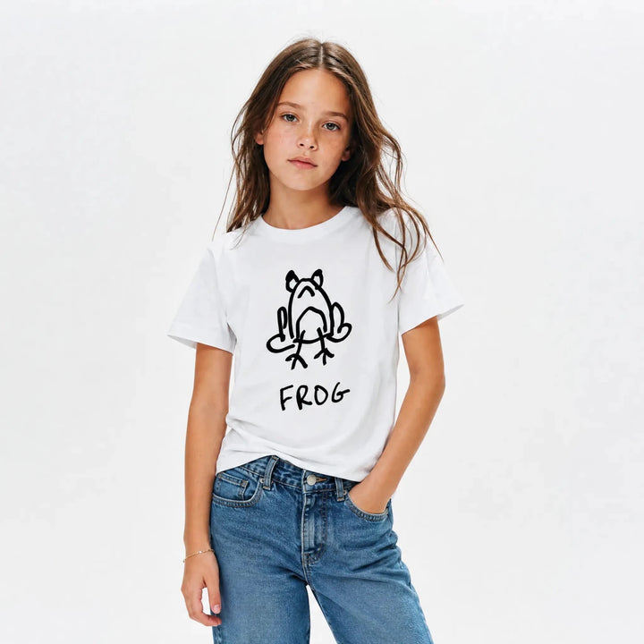 Frog - Kids Tee - LoFi Animal Shirts