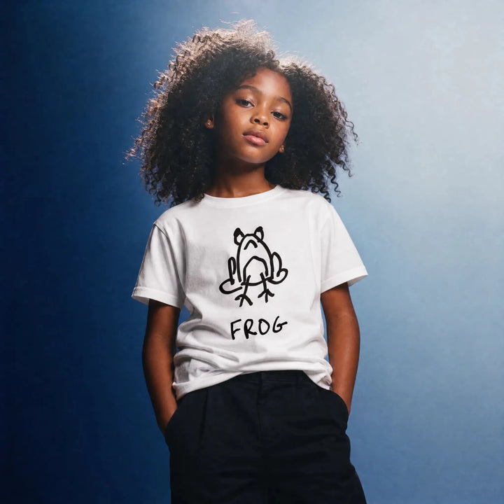 Frog - Kids Tee - LoFi Animal Shirts