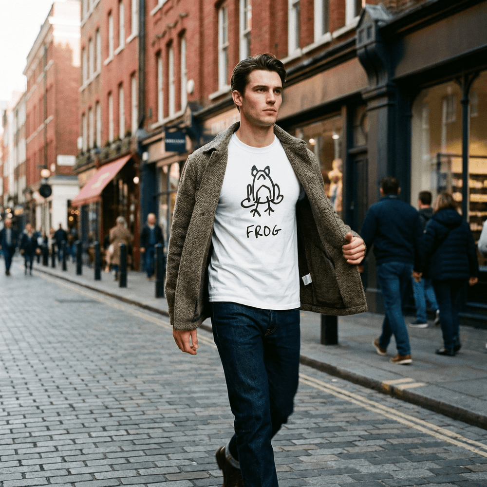 Frog - Long Sleeve Tee - LoFi Animal Shirts